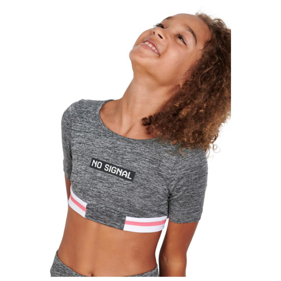 Bodytalk Παιδική κοντομάνικη μπλούζα Crop Top